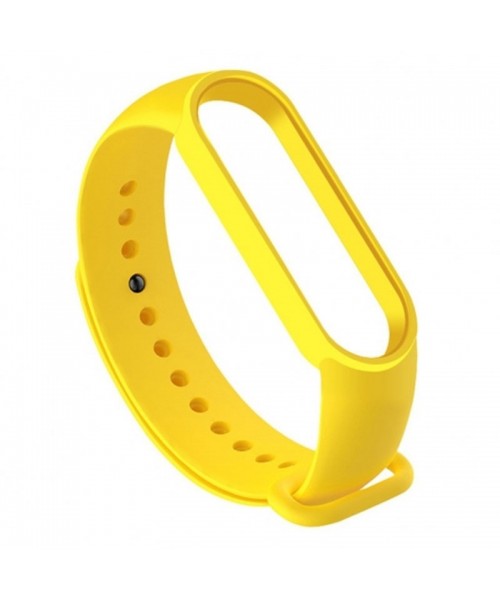 OEM Λουράκι Softband με Techonto Strap για Xiaomi Mi Band 5/6 (Yellow)
