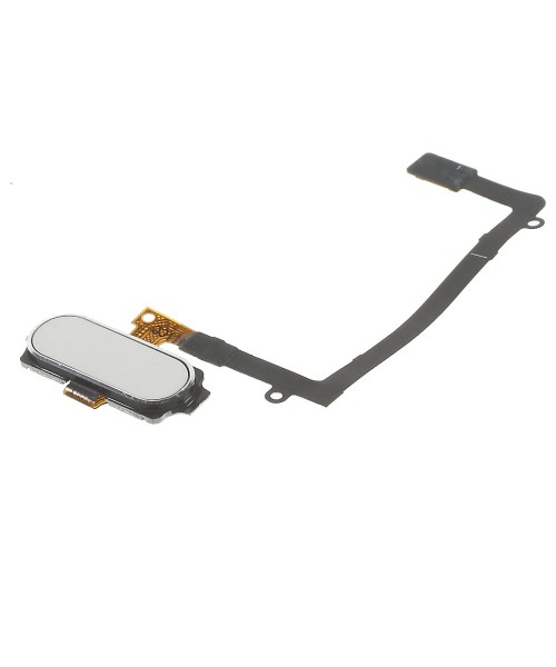 Καλωδιοταινία Κεντρικού Πλήκτρου Samsung Galaxy S6 Edge G925F - Λευκο