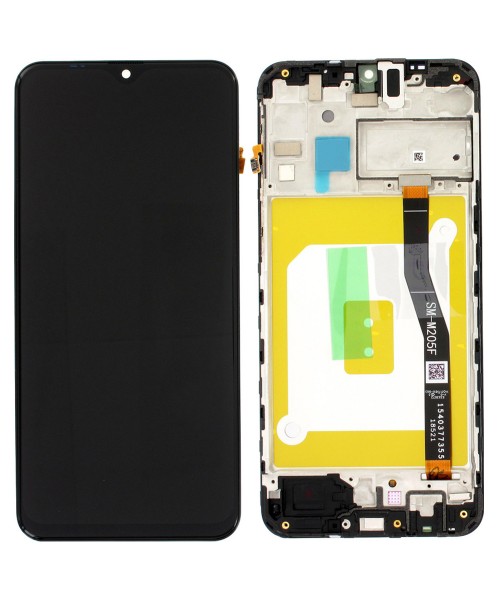 Οθόνη LCD με Μηχανισμό Αφής και Πλαίσιο για Samsung Galaxy M20 M205F - Μαύρο GH82-18682A Οθόνη LCD με Μηχανισμό Αφής και Πλαίσιο για Samsung Galaxy M20 M205F - Μαύρο GH82-18682A