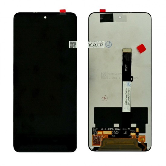 Οθόνη Lcd Με Μηχανισμό Αφής Για Xiaomi Pocophone X3 Black (OEM)