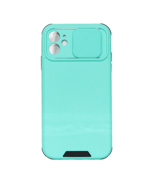 Oem σκληρή πίσω θήκη με ειδικό Slide camera cover για την προστασία της κάμερας για Iphone 11-Cyan Oem σκληρή πίσω θήκη με ειδικό Slide camera cover για την προστασία της κάμερας για Iphone 11-Cyan
