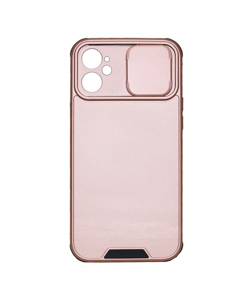 Oem σκληρή πίσω θήκη με ειδικό Slide camera cover για την προστασία της κάμερας για Iphone 11-Rose gold Oem σκληρή πίσω θήκη με ειδικό Slide camera cover για την προστασία της κάμερας για Iphone 11-Rose gold