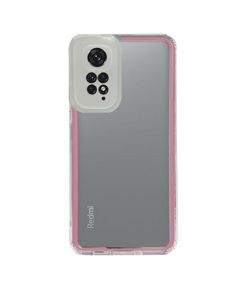 New Fashion removable Frame Clear Cover Colorful For Xiaomi Redmi Note 11 Pro - Pink (OEM) New Fashion removable Frame Clear Cover Colorful For Xiaomi Redmi Note 11 Pro - Pink (OEM)
