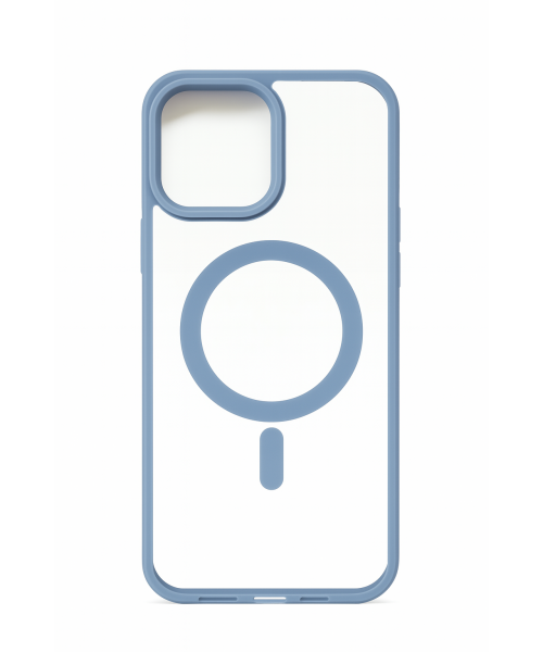 Διάφανη Θήκη Σιλικόνης με Υποστήριξη MagSafe Iphone 13 /14 – ανοιχτό μπλέ Διάφανη Θήκη Σιλικόνης με Υποστήριξη MagSafe Iphone 13 /14 – ανοιχτό μπλέ
