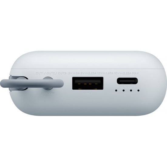 Xiaomi BHR9073GL Integrated Type-C Power Bank 10000mAh 22.5W με Θύρα USB-A και Θύρα USB-C Ice Blue Xiaomi BHR9073GL Integrated Type-C Power Bank 10000mAh 22.5W με Θύρα USB-A και Θύρα USB-C Ice Blue