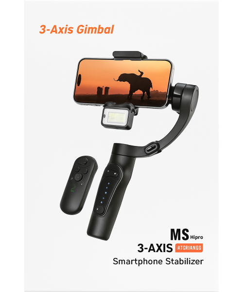 Gimbal Σταθεροποιητής Smartphone M3 AIPro – 3 Αξόνων με AI Παρακολούθηση Gimbal Σταθεροποιητής Smartphone M3 AIPro – 3 Αξόνων με AI Παρακολούθηση