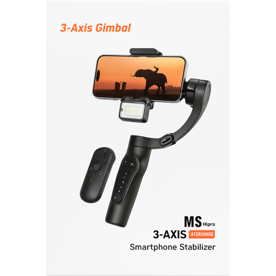 Gimbal Σταθεροποιητής Smartphone M3 AIPro – 3 Αξόνων με AI Παρακολούθηση Gimbal Σταθεροποιητής Smartphone M3 AIPro – 3 Αξόνων με AI Παρακολούθηση