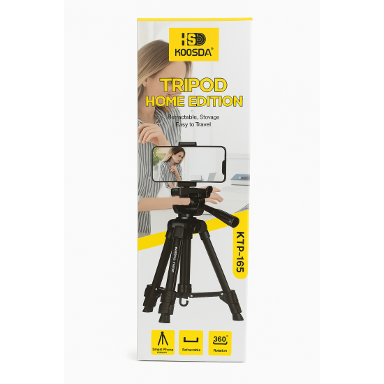 KOOSDA KTP-165 Selfie Stick Tripod με Bluetooth Remote – 650mm KOOSDA KTP-165 Selfie Stick Tripod με Bluetooth Remote – 650mm