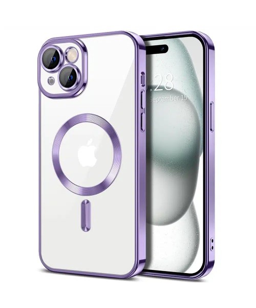 Siipro Back Cover Θηκη Σιλικονης Με Τζαμακι Καμερας Και Magsafe (Iphone 13/14)Μώβ Siipro Back Cover Θηκη Σιλικονης Με Τζαμακι Καμερας Και Magsafe (Iphone 13/14)Μώβ