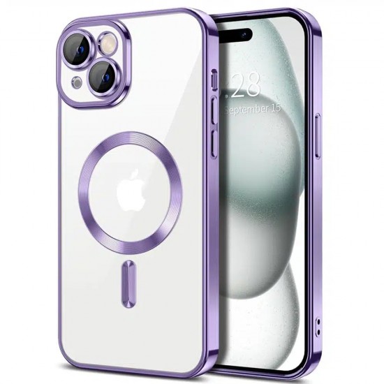 Siipro Back Cover Θηκη Σιλικονης Με Τζαμακι Καμερας Και Magsafe (Iphone 13/14)Μώβ Siipro Back Cover Θηκη Σιλικονης Με Τζαμακι Καμερας Και Magsafe (Iphone 13/14)Μώβ