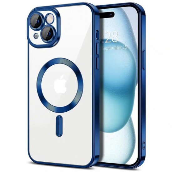 Siipro Back Cover Θηκη Σιλικονης Με Τζαμακι Καμερας Και Magsafe (Iphone 13/14)Μπλέ Siipro Back Cover Θηκη Σιλικονης Με Τζαμακι Καμερας Και Magsafe (Iphone 13/14)Μπλέ