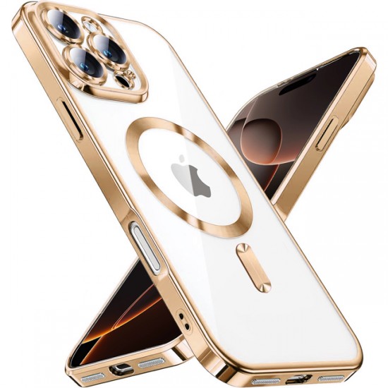 Siipro Back Cover Θηκη Σιλικονης Με Τζαμακι Καμερας Και Magsafe (Iphone 13 Pro Max)Χρύσο Siipro Back Cover Θηκη Σιλικονης Με Τζαμακι Καμερας Και Magsafe (Iphone 13 Pro Max)Χρύσο