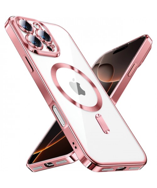 Siipro Back Cover Θηκη Σιλικονης Με Τζαμακι Καμερας Και Magsafe (Iphone 15 Pro Max)Ρόζ Siipro Back Cover Θηκη Σιλικονης Με Τζαμακι Καμερας Και Magsafe (Iphone 15 Pro Max)Ρόζ