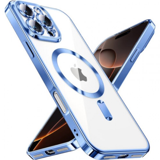 Siipro Back Cover Θηκη Σιλικονης Με Τζαμακι Καμερας Και Magsafe (Iphone 15 Pro Max)Μπλέ Siipro Back Cover Θηκη Σιλικονης Με Τζαμακι Καμερας Και Magsafe (Iphone 15 Pro Max)Μπλέ