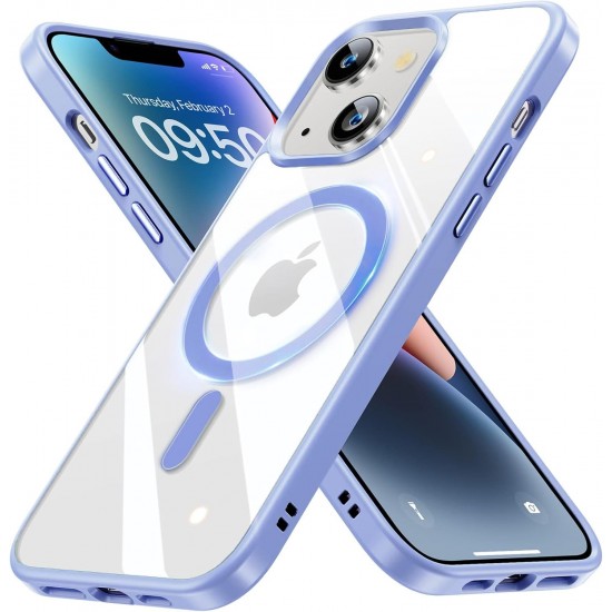 Θήκη Σιλικόνης για iphone 13/14 Back Cover Με Magsafe -Γαλάζιο Θήκη Σιλικόνης για iphone 13/14 Back Cover Με Magsafe -Γαλάζιο