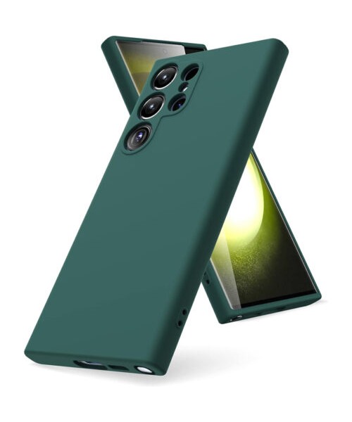 Siipro Case for Samsung Galaxy S23 Ultra Silicone TPU Soft Touch (Green ) Siipro Case for Samsung Galaxy S23 Ultra Silicone TPU Soft Touch (Green )