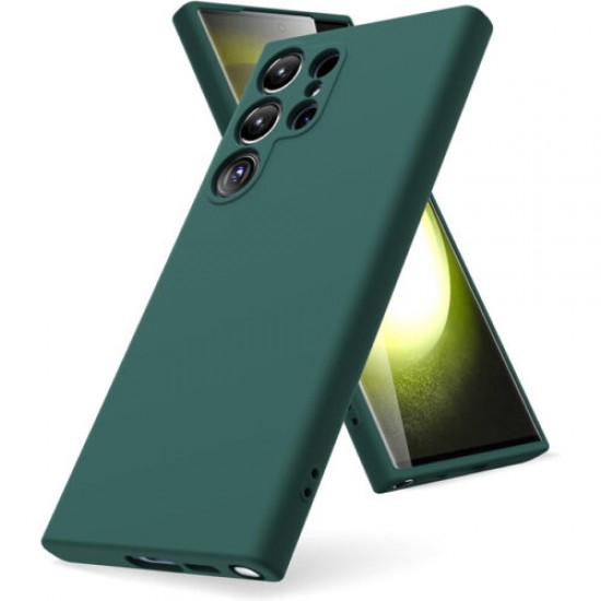 Siipro Case for Samsung Galaxy S23 Ultra Silicone TPU Soft Touch (Green ) Siipro Case for Samsung Galaxy S23 Ultra Silicone TPU Soft Touch (Green )