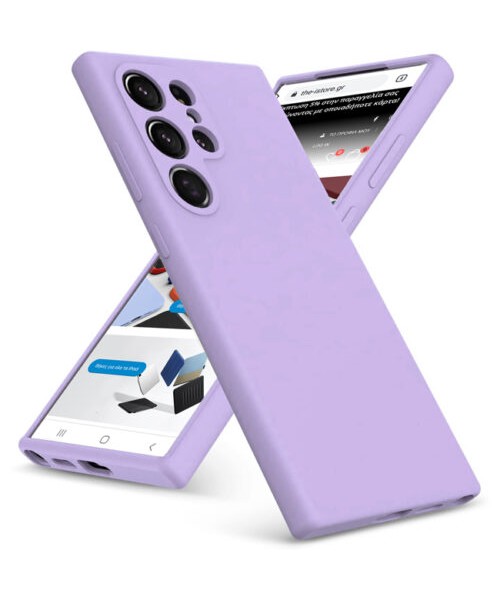 Siipro Case for Samsung Galaxy S23 Ultra Silicone TPU Soft Touch (Purple) Siipro Case for Samsung Galaxy S23 Ultra Silicone TPU Soft Touch (Purple)