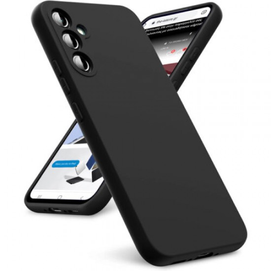 Θήκη Siiproγια Samsung Galaxy A56 5G Silicone Tpu Soft Touch - Μαύρο