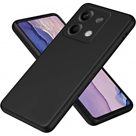 Θήκη Siipro για XIAOMI Redmi note 13 pro -5G Silicone Tpu Soft Touch -μαύρο