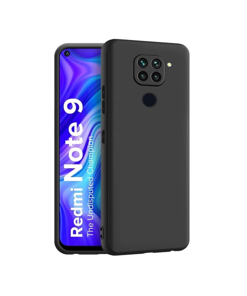 Θήκη Siipro για Xiaomi redmi note 9 Silicone Tpu Soft Touch -Μαύρο