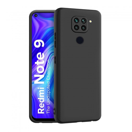 Θήκη Siipro για Xiaomi redmi note 9 Silicone Tpu Soft Touch -Μαύρο