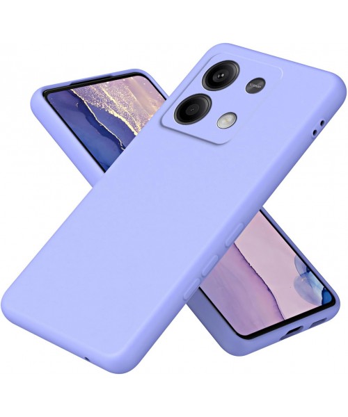Θήκη Siipro για XIAOMI redmi note 13 -4G Silicone Tpu Soft Touch -Λίλα