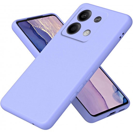 Θήκη Siipro για XIAOMI redmi note 13 pro -4G Silicone Tpu Soft Touch -Λίλα