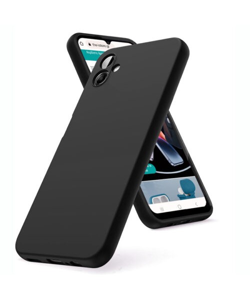 Θήκη Siiproγια Samsung Galaxy A07 Silicone Tpu Soft Touch - Μαύρο