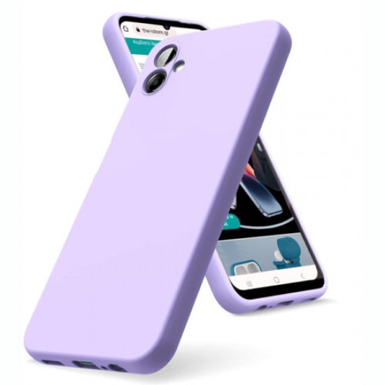 Θήκη Siiproγια Samsung Galaxy A07 Silicone Tpu Soft Touch - Λιλά