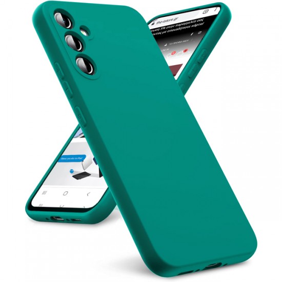 Θήκη Siiproγια Samsung Galaxy S25 FE 5G Silicone Tpu Soft Touch - Πράσινο
