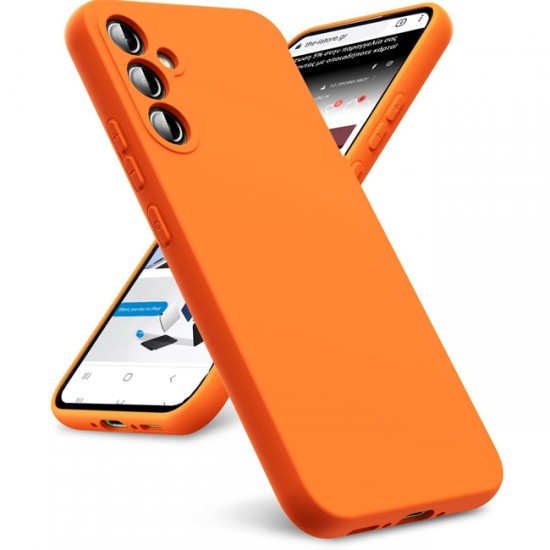 Θήκη Siiproγια Samsung Galaxy A56 5G Silicone Tpu Soft Touch - Πορτοκαλί