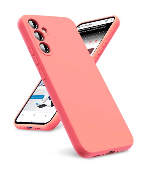Θήκη Siiproγια Samsung Galaxy A56 5G Silicone Tpu Soft Touch - Σομόν