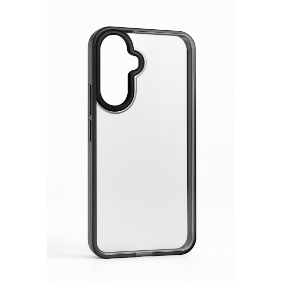 Διαφανής Θήκη Siipro για Samsung A36 με Μαύρο Περιγράμματα και στην Κάμερα