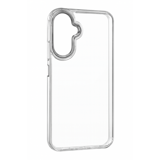 Διαφανής Θήκη Siipro για Samsung A26 με Ασημί Περιγράμματα και στην Κάμερα