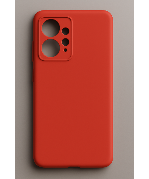 Θήκη Siipro για XIAOMI Redmi note 12 -4G Silicone Tpu Soft Touch -Κόκκινο