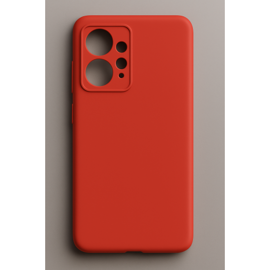 Θήκη Siipro για XIAOMI Redmi note 12 -4G Silicone Tpu Soft Touch -Κόκκινο