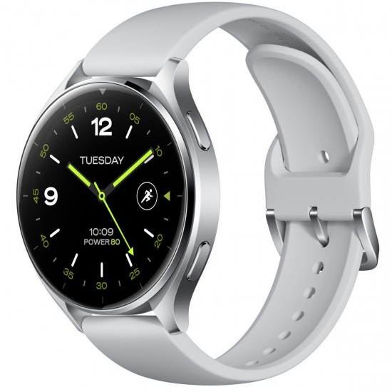 Xiaomi Watch 2 47mm Αδιάβροχο με Παλμογράφο (Silver)