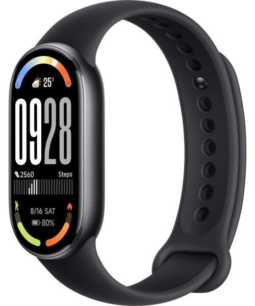 Xiaomi Smart Band 10 Αδιάβροχο με Παλμογράφο Midnight Black Xiaomi Smart Band 10 Αδιάβροχο με Παλμογράφο Midnight Black
