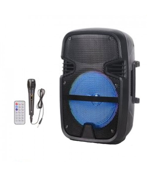 Ηχείο Bluetooth PZX NDR-6008 με Μικρόφωνο & Τηλεχειριστήριο (8 Ίντσες)