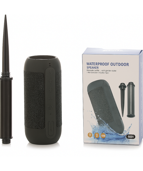 S001 Ηχείο Bluetooth με Διάρκεια Μπαταρίας έως 6 ώρες Μαύρο