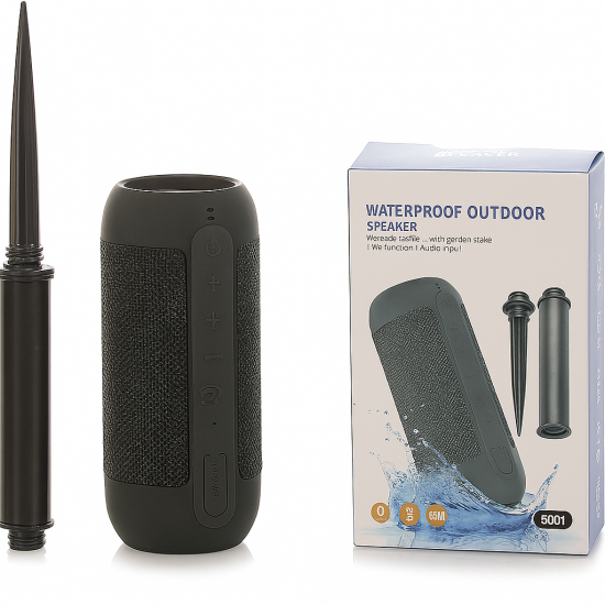 S001 Ηχείο Bluetooth με Διάρκεια Μπαταρίας έως 6 ώρες Μαύρο
