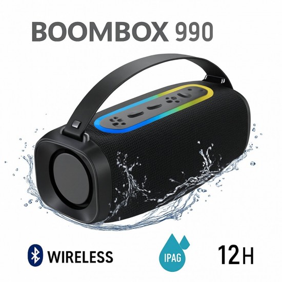 BOOMBOX 990 – Ασύρματο Ηχείο Υψηλής Απόδοσης