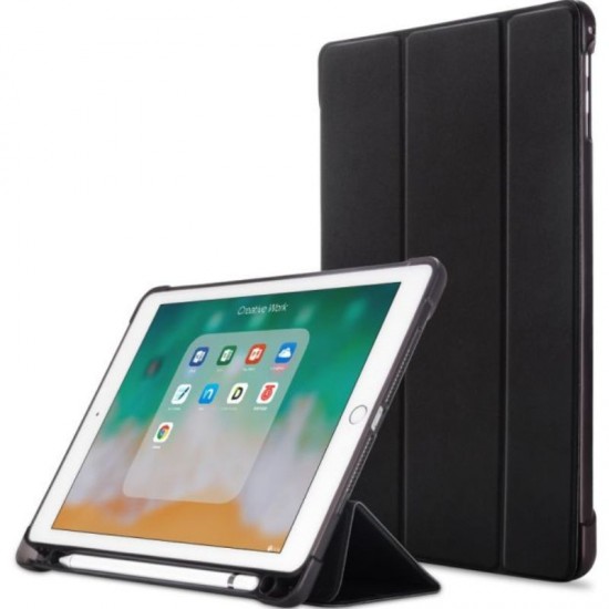 Θήκη για iPad Air 13” (2024) με Υποδοχή για Πενάκι – Μαύρη Θήκη για iPad Air 13” (2024) με Υποδοχή για Πενάκι – Μαύρη