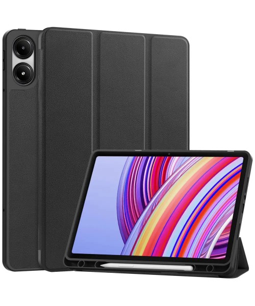 Θήκη για Redmi Pad Pro 12.1" με Υποδοχή για Πενάκι – Μαύρη Θήκη για Redmi Pad Pro 12.1" με Υποδοχή για Πενάκι – Μαύρη