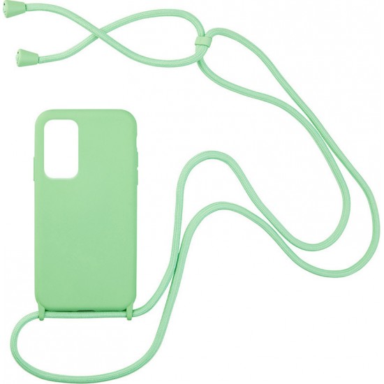 Liquid Back Cover Σιλικόνης με Κορδόνι Για (Samsung Galaxy A04s ) - Ανοιχτό Πράσινο Liquid Back Cover Σιλικόνης με Κορδόνι Για (Samsung Galaxy A04s ) - Ανοιχτό Πράσινο