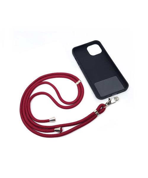 Universal Λουράκι Λαιμού για Κινητά Κόκκινο