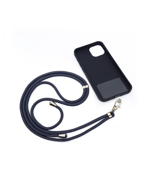 Universal Λουράκι Λαιμού για Κινητά Μαύρο