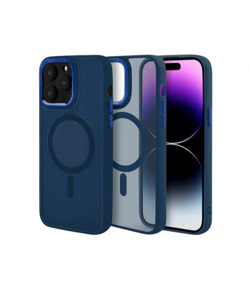 Μαγνητική θήκη τηλεφώνου για iPhone 13/14 Blue Μαγνητική θήκη τηλεφώνου για iPhone 13/14 Blue
