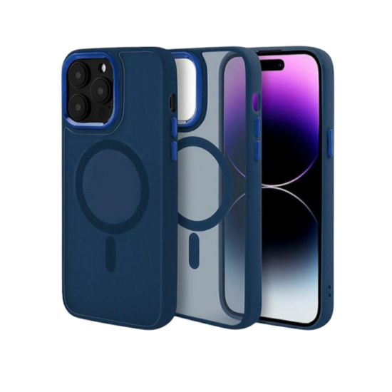Μαγνητική θήκη τηλεφώνου για iPhone 14 Pro Blue Μαγνητική θήκη τηλεφώνου για iPhone 14 Pro Blue